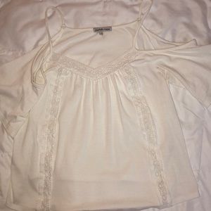 Off the shoulder tank